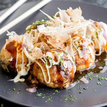 Takoyaki de polvo