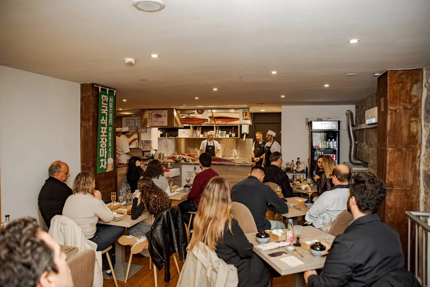 Aula da Omakase Sushi School