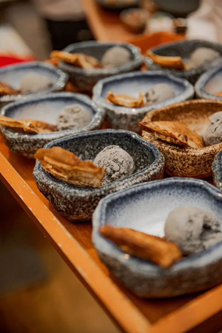 Taiyaki em louça artesanal